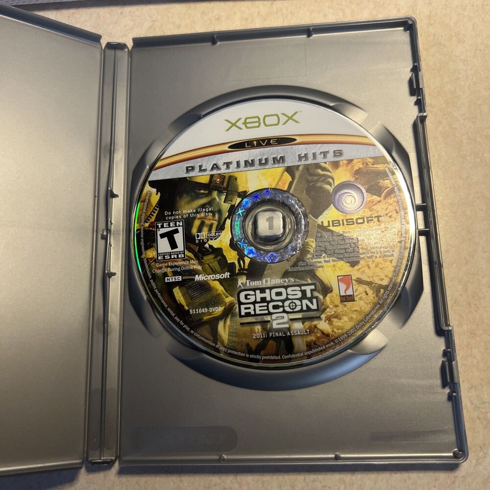 Ghost Recon 2 - Microsoft Xbox Excellent condition - Picture 3 of 3